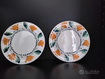 coppia di piattini da dolce/frutta S.C.Richard