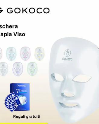 Maschera viso LED