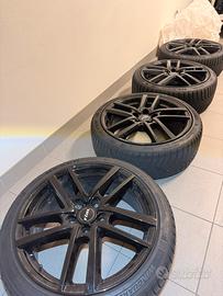 Cerchi Real 18” neri Hyundai i20n i30n + gomme