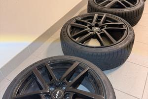 Cerchi Real 18” neri Hyundai i20n i30n + gomme