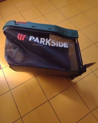 Cesto Parkside raccoglitore di erba