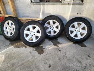 4 Cerchi originali Freelander 2 con 4 gomme estive