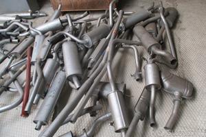 Stock marmitte varie marche