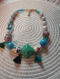 Collana in ceramica