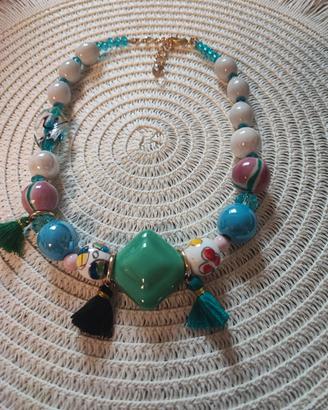 Collana in ceramica