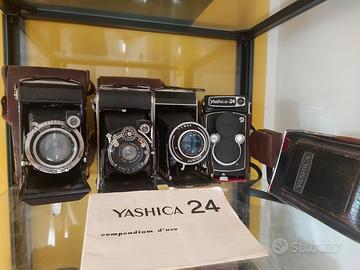 collezione fotocamere/cineprese, nr. 8 pezzi