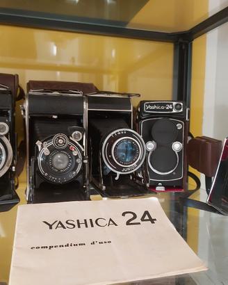 collezione fotocamere/cineprese, nr. 8 pezzi