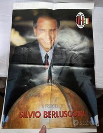 Poster Vintage Fronte/Retro AC Milan 88-89 Squadra