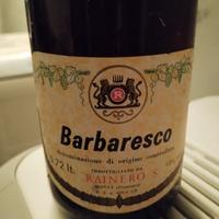 Barbaresco 1979 da esposizione 