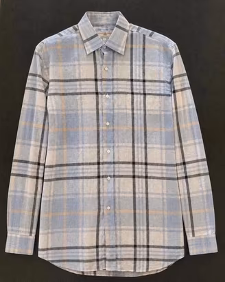 Camicia uomo Luciano Barbera a quadri taglia L