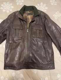 Giubbotto in pelle di capra  vintage