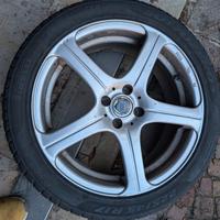 treno pneumatici completo 245x45xR17