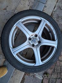 treno pneumatici completo 245x45xR17