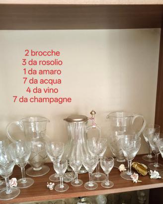 Bicchieri e brocche