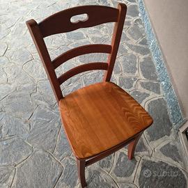 4 sedie in legno