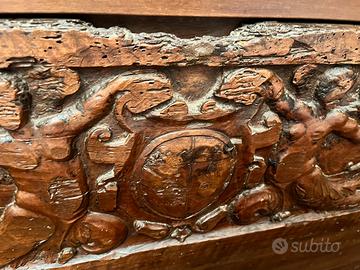 Testiera letto matrimoniale fine 1400