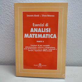 Esercizi di analisi matematica - Parte II