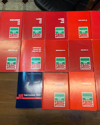Libretto uso e manutenzione Same