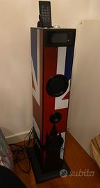 Stereo/cassa audio a torre