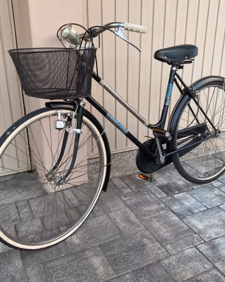 Bicicletta da Donna Vintage con Cestino