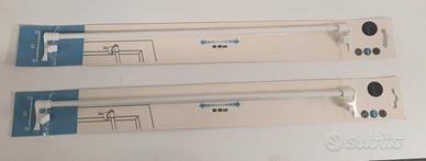 Bacchetta tendina a vetro estensibile a pressione 