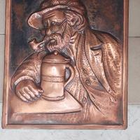 Quadro in rame a rilievo