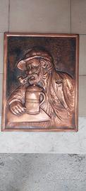 Quadro in rame a rilievo