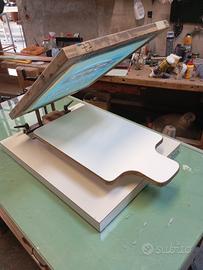 serigrafia fai da te, stampa in casa , belle arti