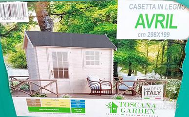 Casette da giardino nuove imballate