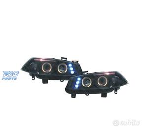 FARI RENAULT MEGANE 02-05 ANGEL EYES LED SFONDO NE
