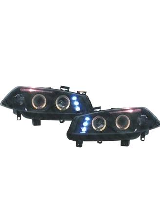 FARI RENAULT MEGANE 02-05 ANGEL EYES LED SFONDO NE