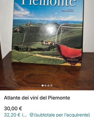 Atlante dei vini del Piemonte - Libro Gribaudo320p