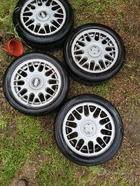 4 cerchi BBS e gomme estive 195/50/15