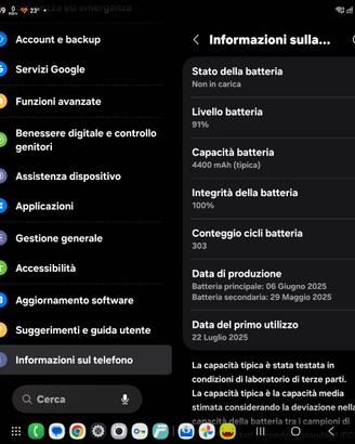 Samsung Galaxy Z fold 7 pari al nuovo 12/512GB
