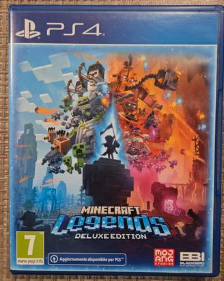 Ps4 Minecraft "LEGENDS"