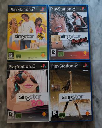 giochi Playstation 2 ps2 Singstar 