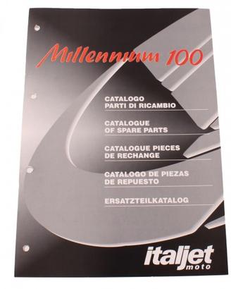 Catalogo ricambi per Italjet Millennium 100
