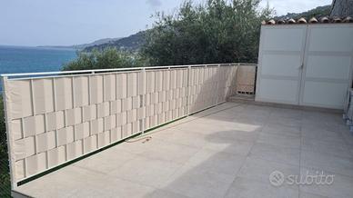 Ringhiera in ferro zincato