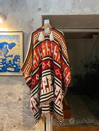 Poncho Peruviano di Alpaca originale (unisex)