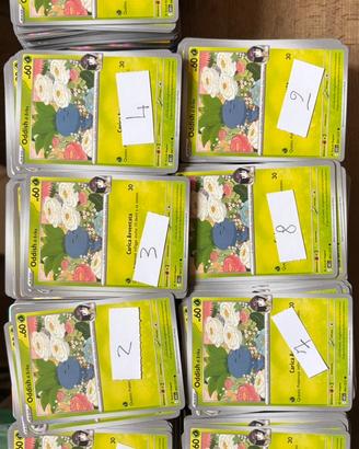 POKÉMON – 9 LOTTI DI CARTE ASCESA EROICA