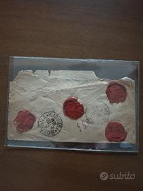 Lettera da collezionismo con francobollo