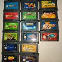 Giochi GBA Gameboy(spyro, crash, mario, warioland)