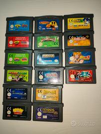 Giochi GBA Gameboy(spyro, crash, mario, warioland)