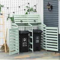 Box copri bidoni nuovo