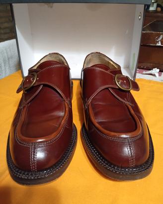Antica Cuoieria scarpe con fibbia ottone 