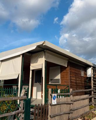 Casa in legno dotata di tutti i comfort