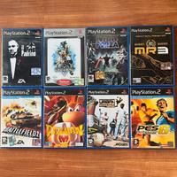 Lotto di 8 giochi Ps2 PAL Ita