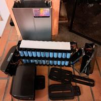 Case batteria litio e bike 36volt 