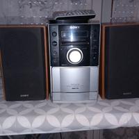 MINI HIFI SONY CMT-EH10 con telecomando