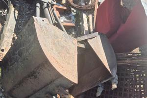 benna mordente scavatore/forcone
